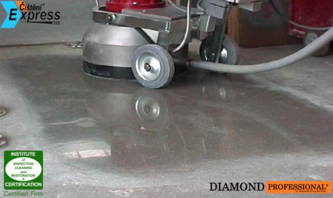 Broušení a renovace betonu