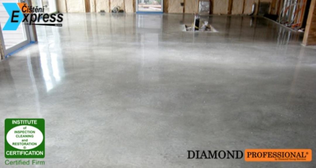 Broušení a renovace betonu