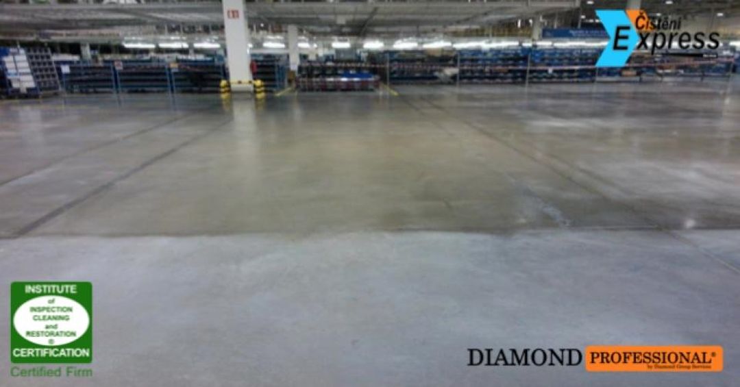 Broušení a renovace betonu