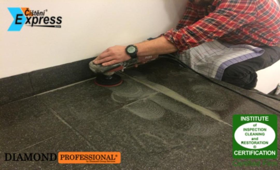 Čištění a renovace kamenných schodů