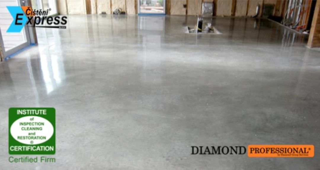 Čištění betonových podlah