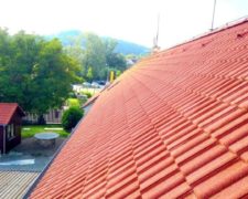 Čištění střech a budov